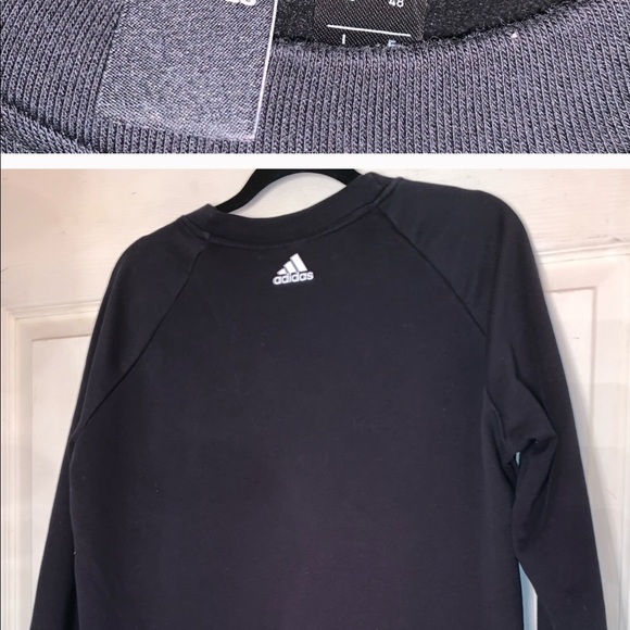 Adidas light weight thin long sleeve sweatshirt - Picture 3 of 3